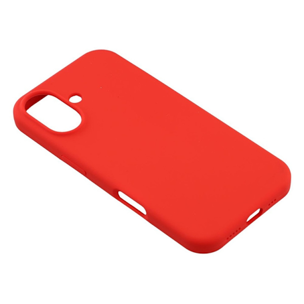 Mobilskal till iPhone 17 Solid Silikon Shockproof - Röd Röd