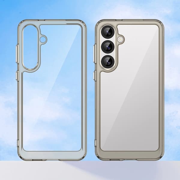 Mobilskal till Galaxy A36 Outer Space - Transparent/Svart Transparent