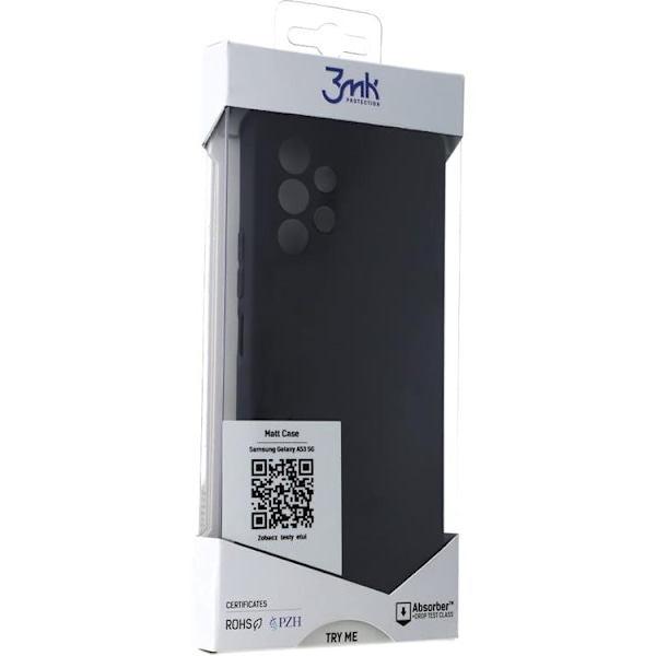 3MK Matt Skal Galaxy A53 5G - Svart Svart