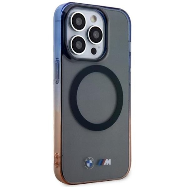 BMW Mobilskal till iPhone 14 Pro Max Magsafe Gradient Bumper - Grå Grå
