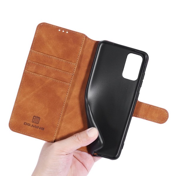 DG.MING Retro Plånboksfodral Galaxy A72 5G - Brun Brun