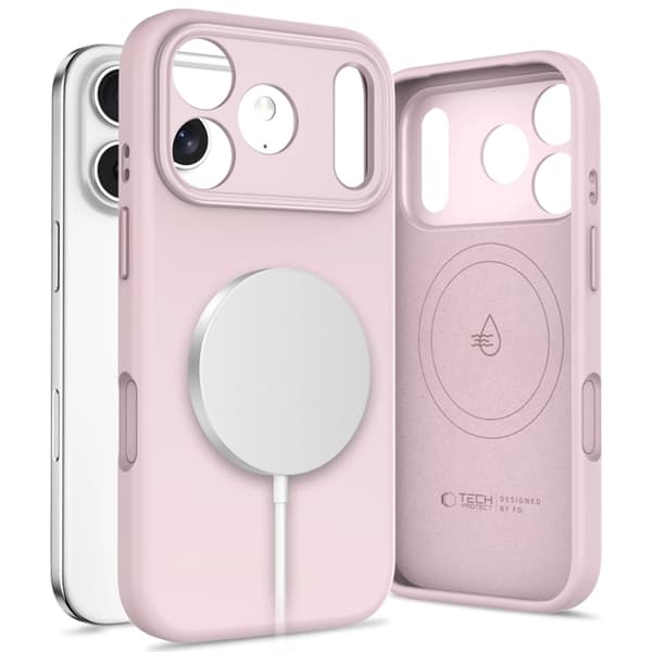 Tech-Protect Telefontaske til iPhone 17 Pro Magsafe Uniq - Lyserød Rosa