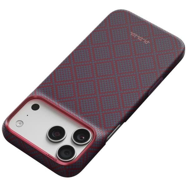 PITAKA Mobilskal För iPhone 18 Pro Max/17 Pro Max Magsafe Edge Argyle