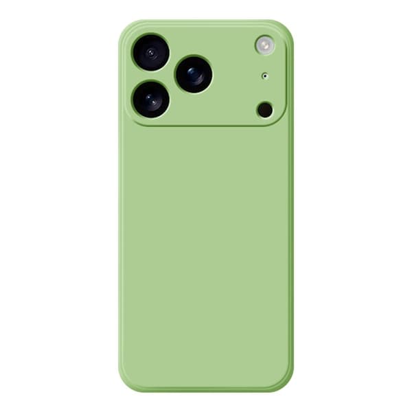 Mobilskal till iPhone 17 Pro TPU Straight Edge - Grön Grön