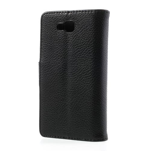 Embossed Plånboksfodral till LG Optimus L9 II (Svart) Black