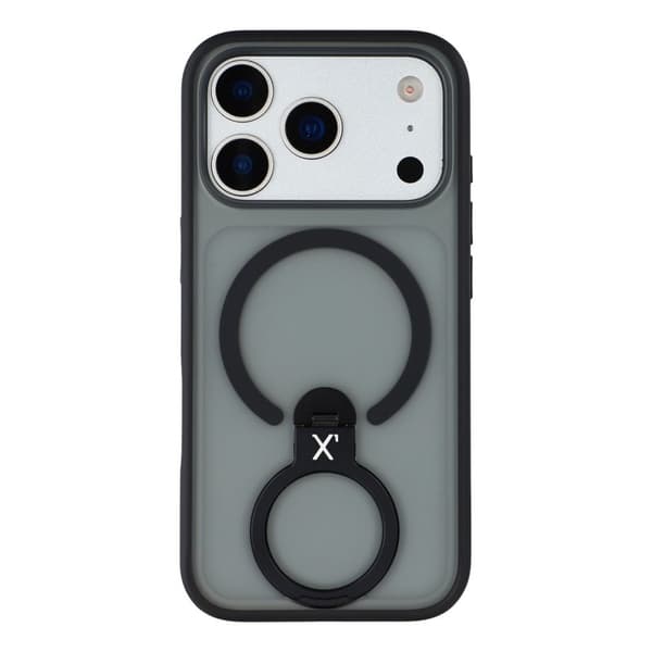 X-LEVEL Mobilskal till iPhone 17 Pro Max med Rotating Kickstand - Svart