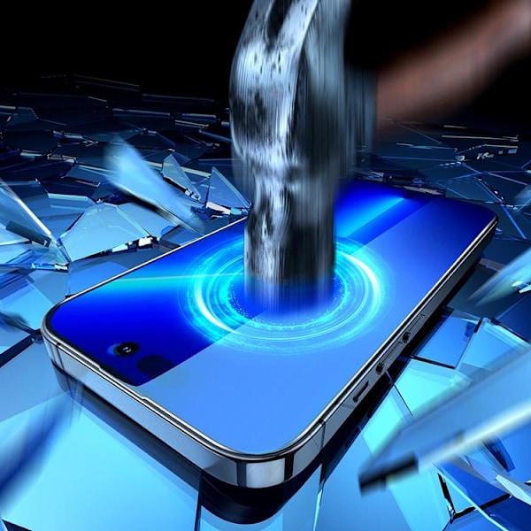 Joyroom iPhone 14 Plus Härdat Glas Skärmskydd Privacy 2.5D Svart