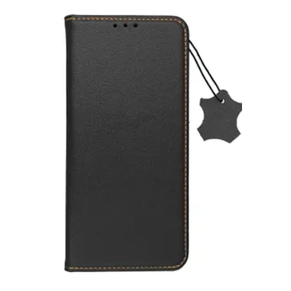 Galaxy S24 Ultra Plånboksfodral Läder - Svart Svart