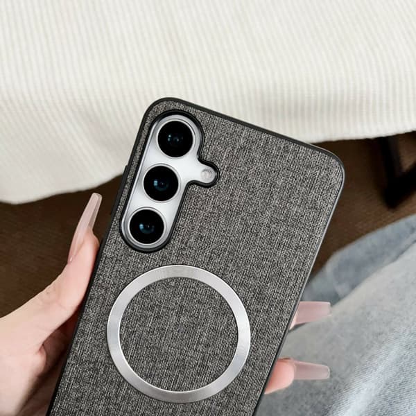 Mobilskal för Samsung Galaxy S26 Magnetiskt TPU - Grå