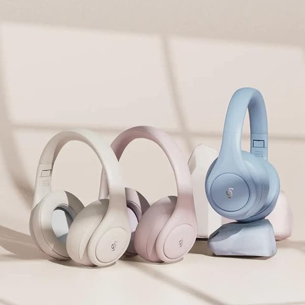 Over-Ear Trådlösa Hörlurar Bluetooth ANC P9 - Blå Blå