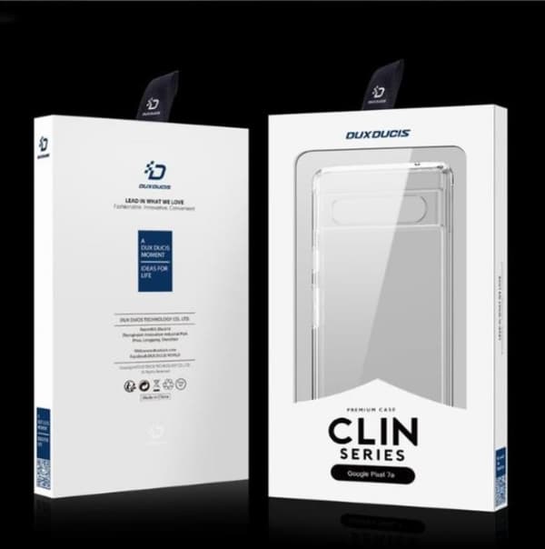 Dux Ducis Mobilskal till Google Pixel 7a Clin - Clear Transparent