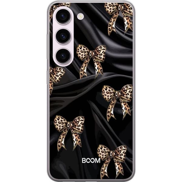 Telefontaske til Samsung Galaxy S23 med Leopard Bow