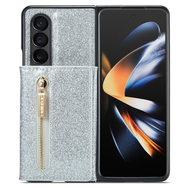 DG.MING M3 Series Mobilskal för Samsung Galaxy Z Fold4 5G Silver