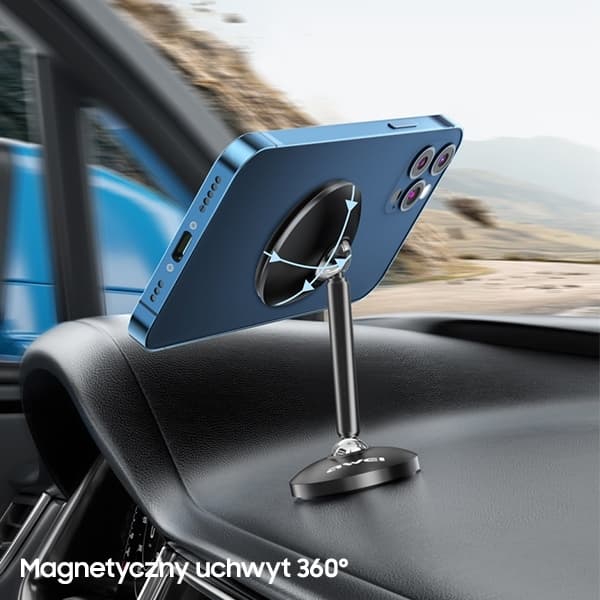 AWEI Magnetisk bilhållare för cockpit X22 - svart