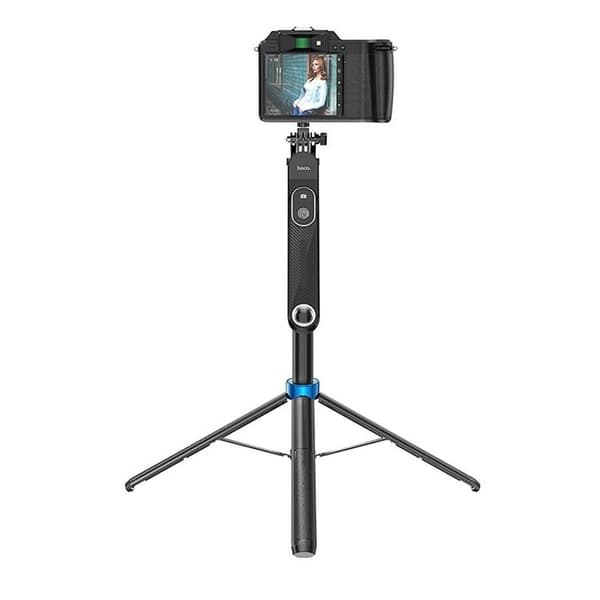Hoco Selfie Stick Bluetooth med Fjärrkontroll K22 - Svart
