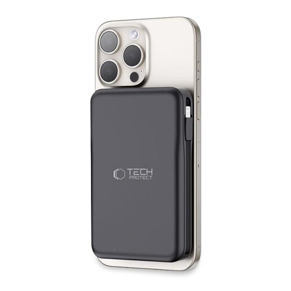 Tech-Protect Magsafe Powerbank 10000mAh PB31 LifeMag - Svart