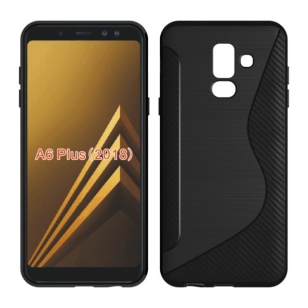 Flexicase Mobilskal Till Samsung Galaxy A6 Plus (2018) - Svart Svart