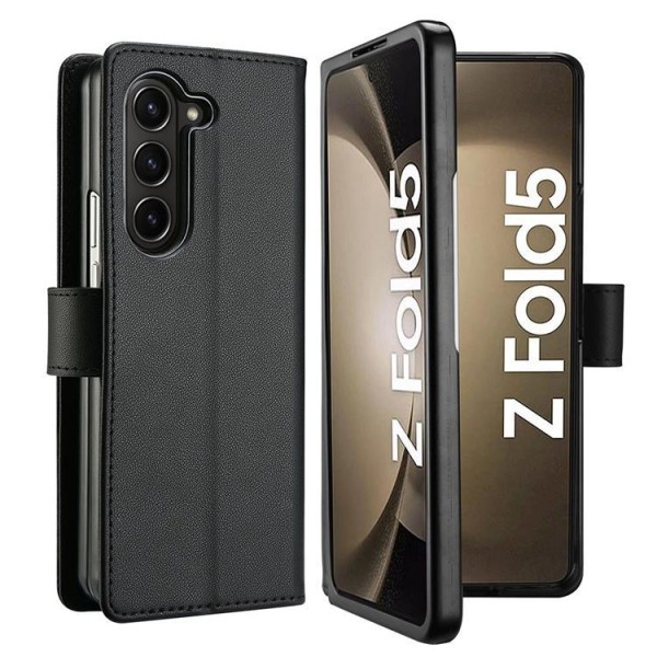 Tech-Protect Galaxy Z Fold 5 Plånboksfodral - Svart