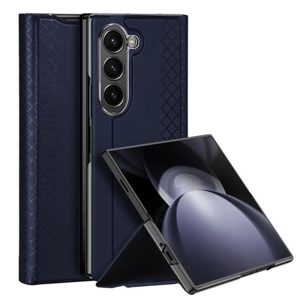 Dux Ducis Galaxy Z Fold 6 Plånboksfodral Bril - Blå Blå