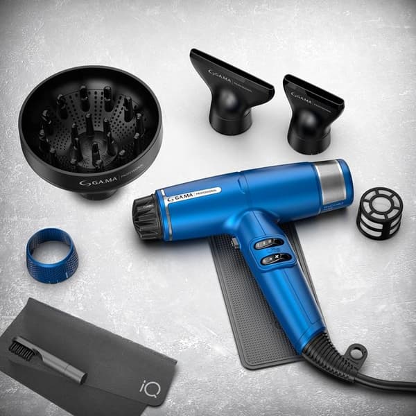 GA.MA Hårfön IQ Lite Blå 110. 000rpm 294gr