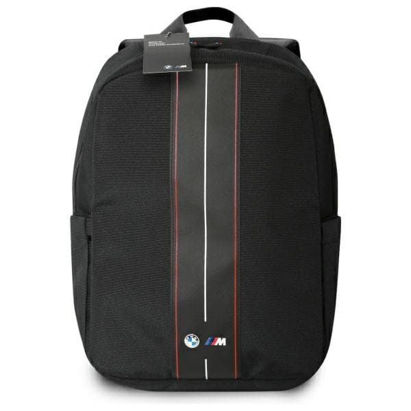 BMW Datorryggsäck 16" Nylon - Röd Rand