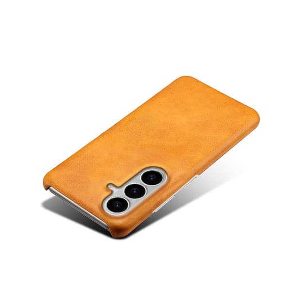 Mobilskal för Samsung Galaxy S26 Plus Konstläder PC - Orange