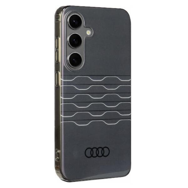 Audi Mobilskal till Galaxy S24 Geometric Pattern - Svart Svart
