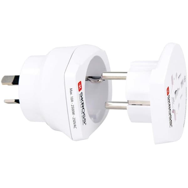 SKROSS El-Adapter Combo World - Hvid Vit