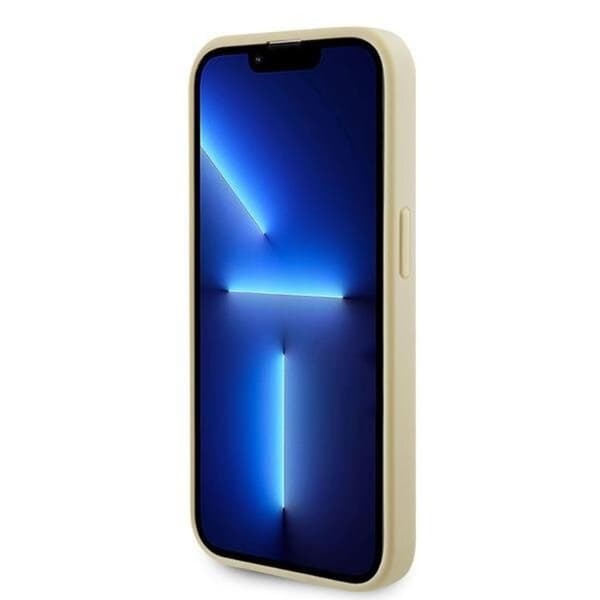 Guess Mobilskal till iPhone 15 Pro Max Magsafe Saffiano - Guld