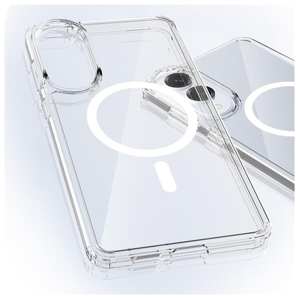 3MK Mobilskal till Galaxy S25 Edge MagSafe Armor - Clear