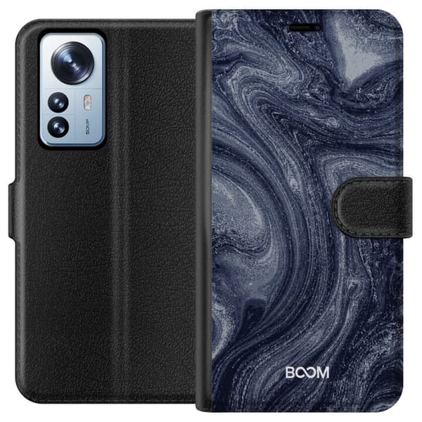 Plånboksfodral till Xiaomi 12 Pro med Midnight Stone