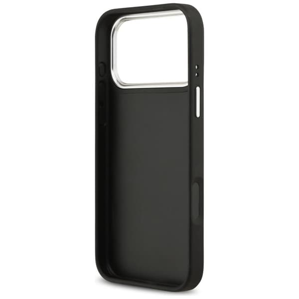 Guess Telefontaske til iPhone 17 Pro Max Kornet Stort 4G Klassisk Logo - Sort Svart