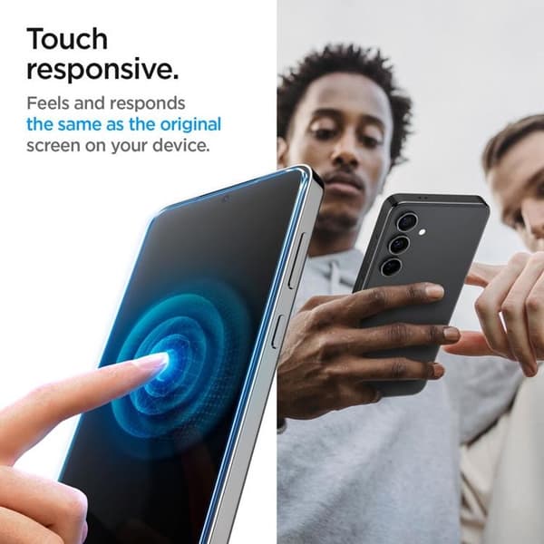 [2-Pack] Spigen Galaxy S24 Karkaistu lasi Näytönsuoja EZ-Fit