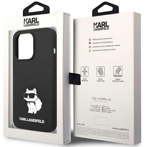 Karl Lagerfeld iPhone 14 Pro Max -mobiilikotelo Magsafe Choupette