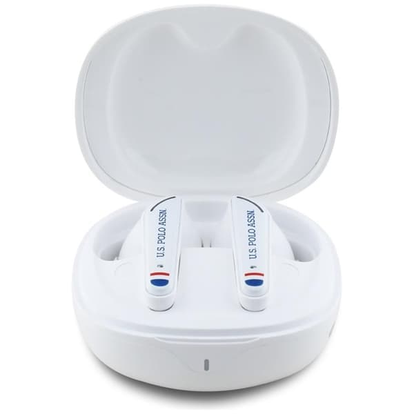 US Polo TWS In-Ear Hörlurar DH Logo - Vit Vit