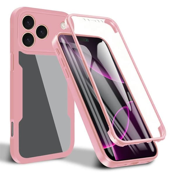 Mobilskal till iPhone 17 Pro Max Acrylic + TPU - Rosa Rosa