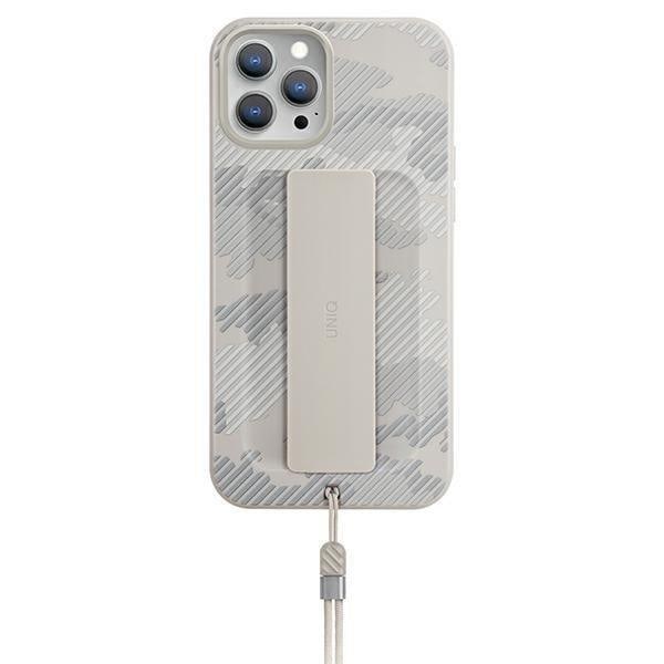 UNIQ Heldro Skal iPhone 12 Pro Max - Ivory Camo Beige