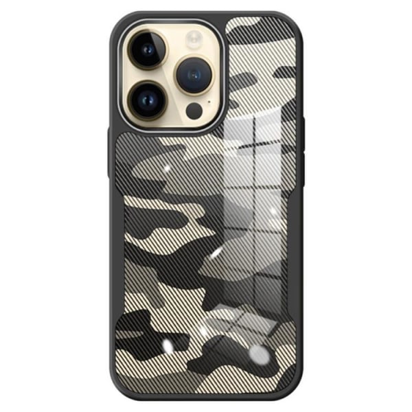 Rzants iPhone 14 Pro Max Case Camouflage - musta