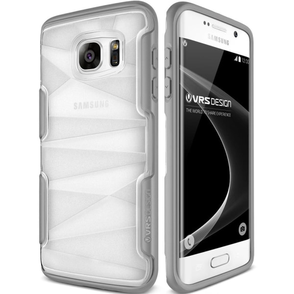 Verus Shine Guard Cover til Samsung Galaxy S7 Edge - Grå Grey