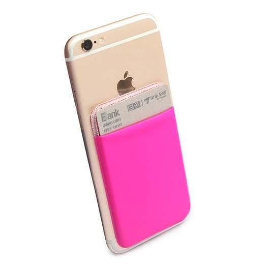 Kortholder til Smartphones med Flared - Pink Pink