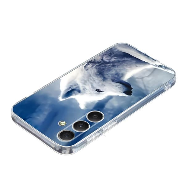 Mobilskal för Samsung Galaxy S26 Mönstertryck Stöttålig TPU - Vit