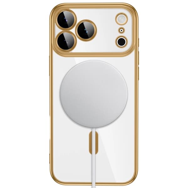 Tech-Protect Mobilskal För iPhone 18 Pro Magsafe Magflex - Shiny Guld