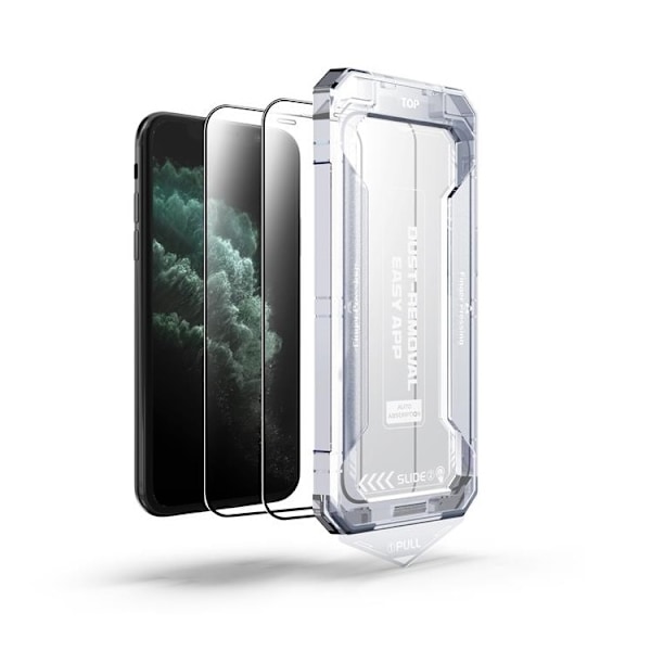 LIVSTIDSGARANTI - BOOM iPhone X Härdat Glas Skärmskydd - 2 Pack