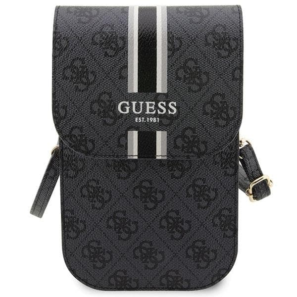 Guess Halsbandsfodral Stripes - Svart Svart