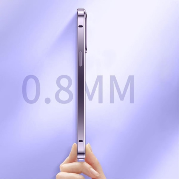 iPhone 14 Pro Shell Metal Magnetic - Sølv