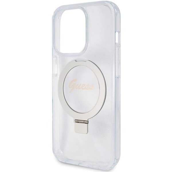 Guess iPhone 15 Pro Max Mobilskal Magsafe Script Glitter