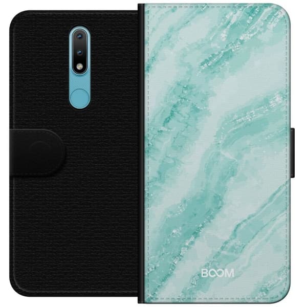 Pung Taske til Nokia 2.4 med Mint Marble