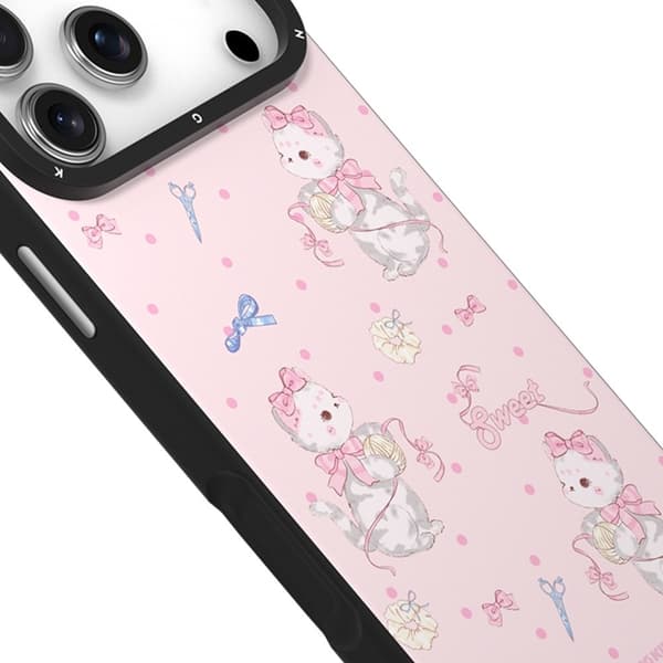 YOUNGKIT Mobilskal till iPhone 17 Pro Max MagSafe Cute Moments - Beige Beige