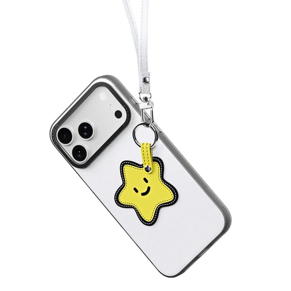 DUX DUCIS Mobilskal till iPhone 17 Pro Max Fingerring/Rem Luvy Series Vit
