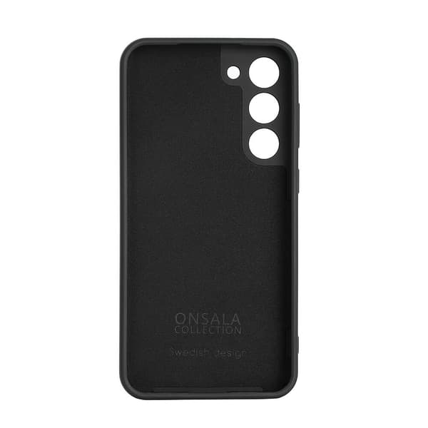 ONSALA Galaxy S23 Plus 5G -kuori Silikoni - Musta Black